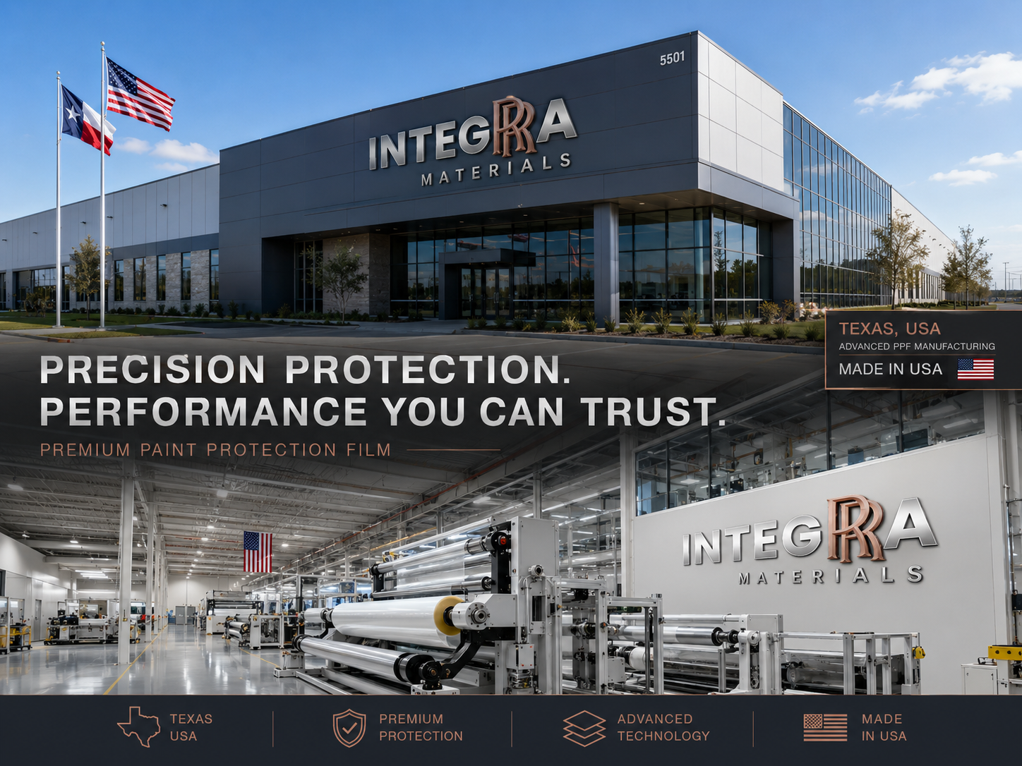 INTEGRA Materials Texas campus and factory
